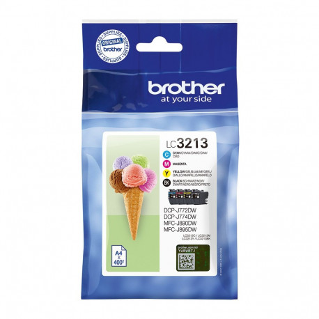 Brother LC3213VAL ink cartridge 4 pc(s) Original High (XL) Yield Black, Cyan, Magenta, Yellow