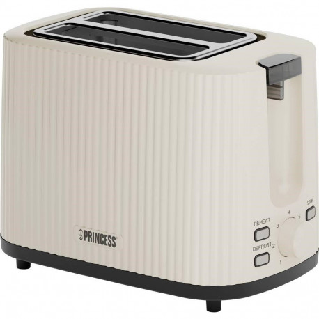 Princess Wave Toaster | 142337 | Power 930 W | Number of slots 2 | Housing material Plastic | Beige