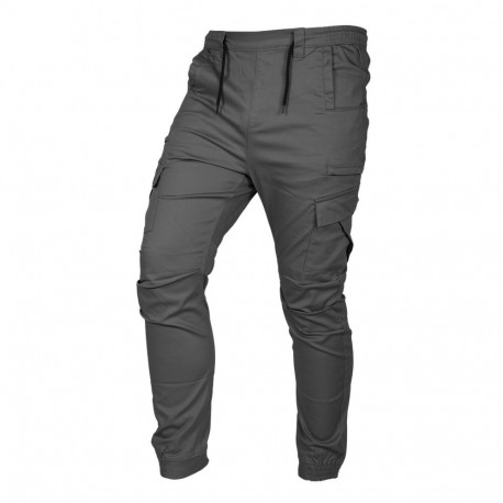 Spodnie robocze OUTDOOR, typu jogger, szare, rozmiar XXXL
