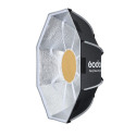 Godox EazyFlow Foldable Beauty Dish 65 Bowens (Black & Silver)