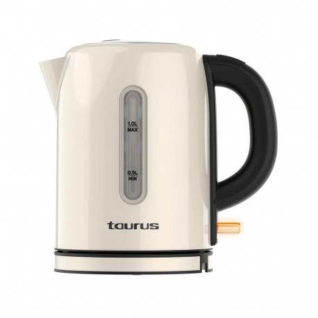 Electric Kettle - Taurus Vintage Compact Electric Kettle 1 L 2400 W Cream