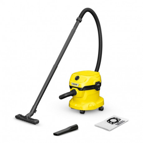 Wet and Dry Vacuum Cleaner - Kärcher WD 2 Plus V-12/4/18 Universal Yellow, Black