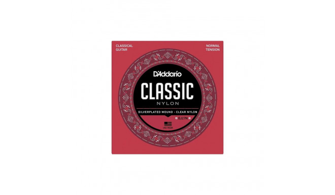 Classical Guitar Strings - D'Addario EJ27N Classical Guitar Strings, Normal Gauge