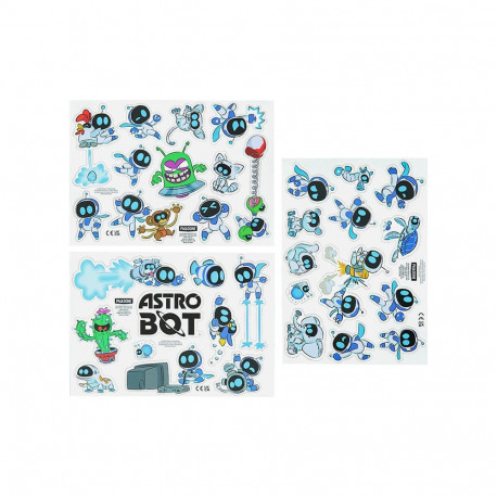 Paladone AstroBot Fridge Magnets (3 Sheets With 34 Magnets)
