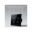 Smart touch Light switch 4Gang WiFi Timer Tuya