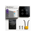Smart touch Light switch 4Gang WiFi Timer Tuya