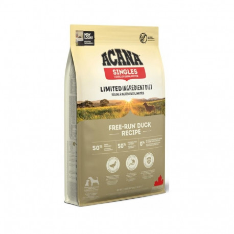 ACANA kuiv koeratoit Singles Free-run Duck Mono 6kg