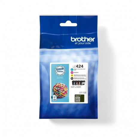 Brother LC-424VAL ink cartridge 4 pc(s) Original Black, Cyan, Magenta, Yellow