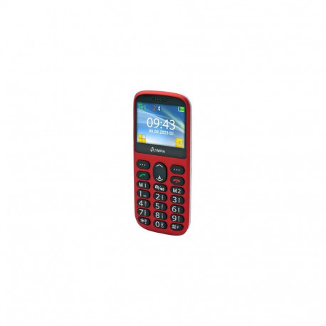 Olympia mobiiltelefon SUN suurte nuppudega, punane
