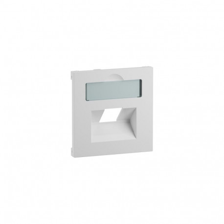 "Legrand 765158 SEANO Abdeckung 1x RJ45 f Datendosen Fremdfabrikate Ultrawei"