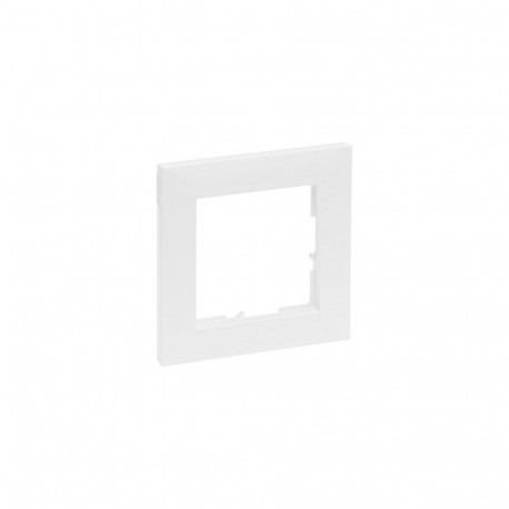 "Legrand 765171 SEANO 1-fach Rahmen in der Farbausfhrung Ultrawei"