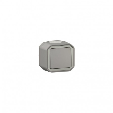 "Legrand 069711L Plexo New FRAP IP44 Wechselschalter grau 10A"