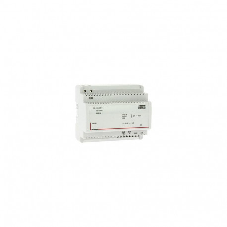 "BTicino 346050 Netzgert 2-Draht m.Videoadapter f.Verteilereinbau 6TE DIN"