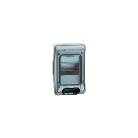 "Legrand 601974 AP Feuchtraumverteiler Plexo IP65 IK09 1-reihig 4Module"