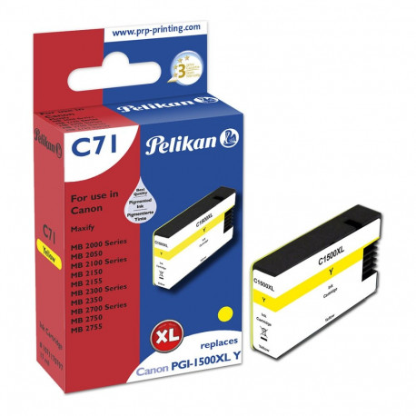 "Pelikan Tinte Canon C71 PGI1500XL ye yellow kompatibel"
