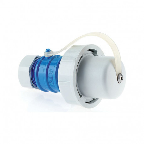 "BALS Schuko-Stecker 16A 250V 736 blau druckwasserdicht"