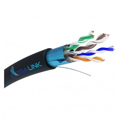 "Extralink CAT5E FTP (F/UTP) V2 Außen-Netzwerkkabel, 305M"
