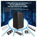 Extralink rack-kapp 27U 600x800, must