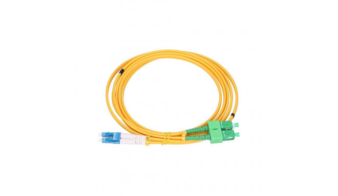 Extralink patchkaabel SC/APC-LC/UPC üheribaline dupleks G652D 3mm 0,5m