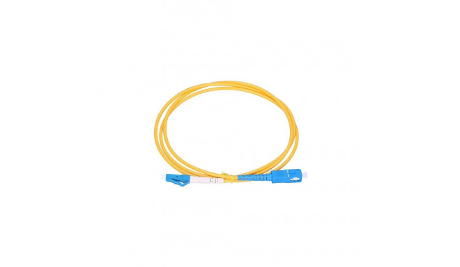 "Extralink LC/UPC-SC/UPC Patchkabel, Einmodig, Simplex, G652D, 3mm, 2m"