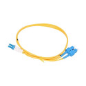"Extralink Patchkabel LC/UPC-SC/UPC, Monomode, Duplex, G652D, 3mm, 20m"