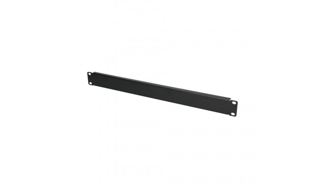 "Extralink 1U 19"" Frontplatte, Schwarz"