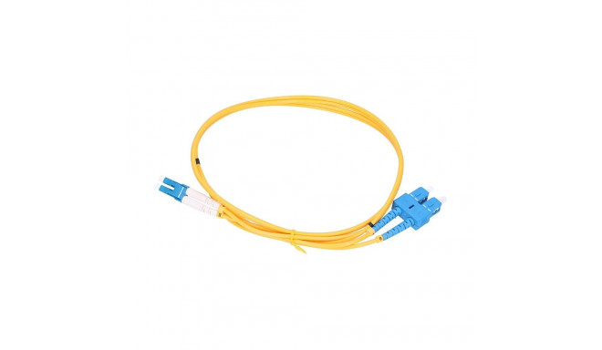Extralink patchkaabel SC/UPC-LC/UPC PVC üherežiimne dupleks G652D 3mm 1m