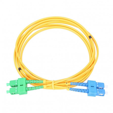 "Extralink Patchkabel SC/UPC-SC/APC, PVC, Einkern, Duplex, G652D, 3mm, 5m"