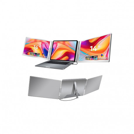 "Extralink SmartLife S688 14"" Tragbare Monitore für Laptop, 2 Monitore, IPS, 1920x1200"