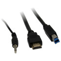 Inter-Tech KVM-lüliti AS-22HUS HDMI