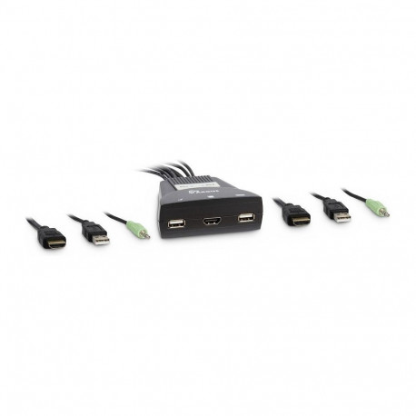 "Inter-Tech KVM Switch LS-21HA HDMI, 2 Port, Kunststoff retail"