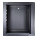 "Inter-Tech Wandgehuse SMA-6612 (schwarz, 12HE)"