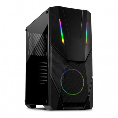 Inter-Tech mänguriarvutikorpus IT-3303 Hornet Midi Tower ATX RGB külgaknaga
