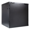 "Inter-Tech Wandgehuse SMA-6612 (schwarz, 12HE)"
