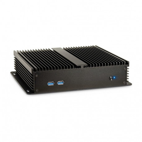 Inter-Tech arvutikorpus IP-40 Thin Mini-ITX, USB 3.0, must