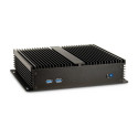 "Inter-Tech IP-40 Gehäuse Thin Mini-ITX, USB 3.0, schwarz"