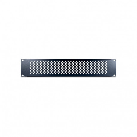 Inter-Tech IPC 19" perforeeritud paneel 2HE 89x482x11mm, RAL 9005