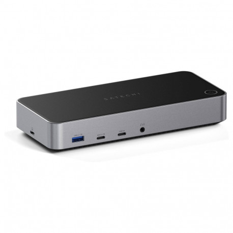 "Satechi Triple 4K Display Docking Station, Space Grau, ST-D4KTM-EU"