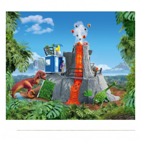 "Schleich Dinosaurs 42564 Groe Vulkan-Expedition"