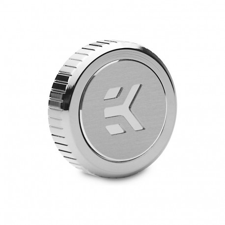 "EK Water Blocks EK-Quantum Torque Verschlussstopfen G1/4 Zoll - mit EKWB Logo, Nickel"