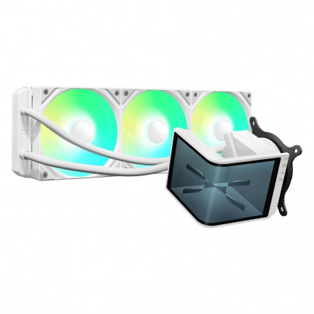 K TRYX komplektne vesijahutus PANORAMA SE ARGB 360 3D-AMOLED-ekraan 360mm, valge