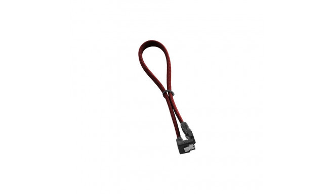 "CableMod ModMesh Right Angle SATA 3 Cable 30cm - blutrot"