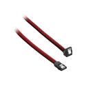 "CableMod ModMesh Right Angle SATA 3 Cable 30cm - blutrot"