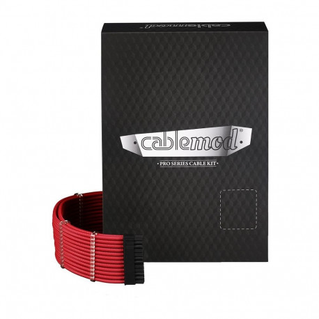 "CableMod C-Series PRO ModMesh Cable Kit für Corsair AXi/HXi/RM (Yellow Label) - rot"