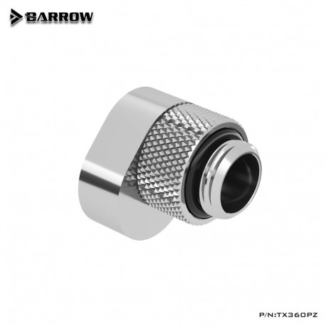 "Barrow G1/4 Zoll Verlängerung Offset MF 6 - silber"