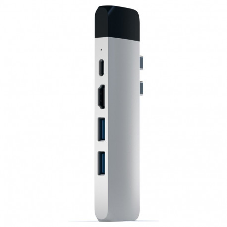 Satechi Type-C Pro jaotur 4K HDMI Ethernetiga, hõbedane