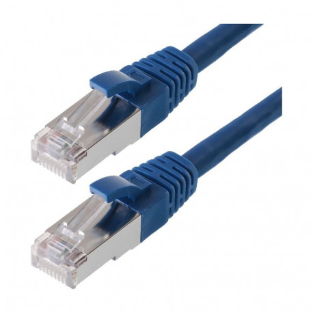 "Helos - Patchkabel - RJ-45 (M) - RJ-45 (M) - 0.25 m - SFUTP-Kabel - CAT 5e - Blau"