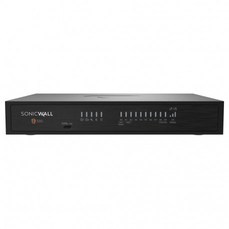 SonicWall turvaseade TZ Series (Gen 8) TZ580 10GbE, 2.5GbE, 5GbE, lauaarvuti
