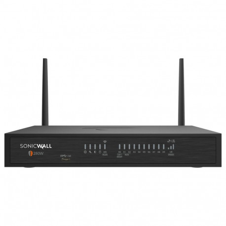 SonicWall turvaseade TZ Series Tz280 Gen 8 1GbE Wi-Fi 6 lauaarvuti