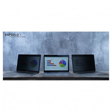 "KAPSOLO 2-Wege Plug In Blickschutzfilter fr 35,56cm (14,0"") Wide 16:9"